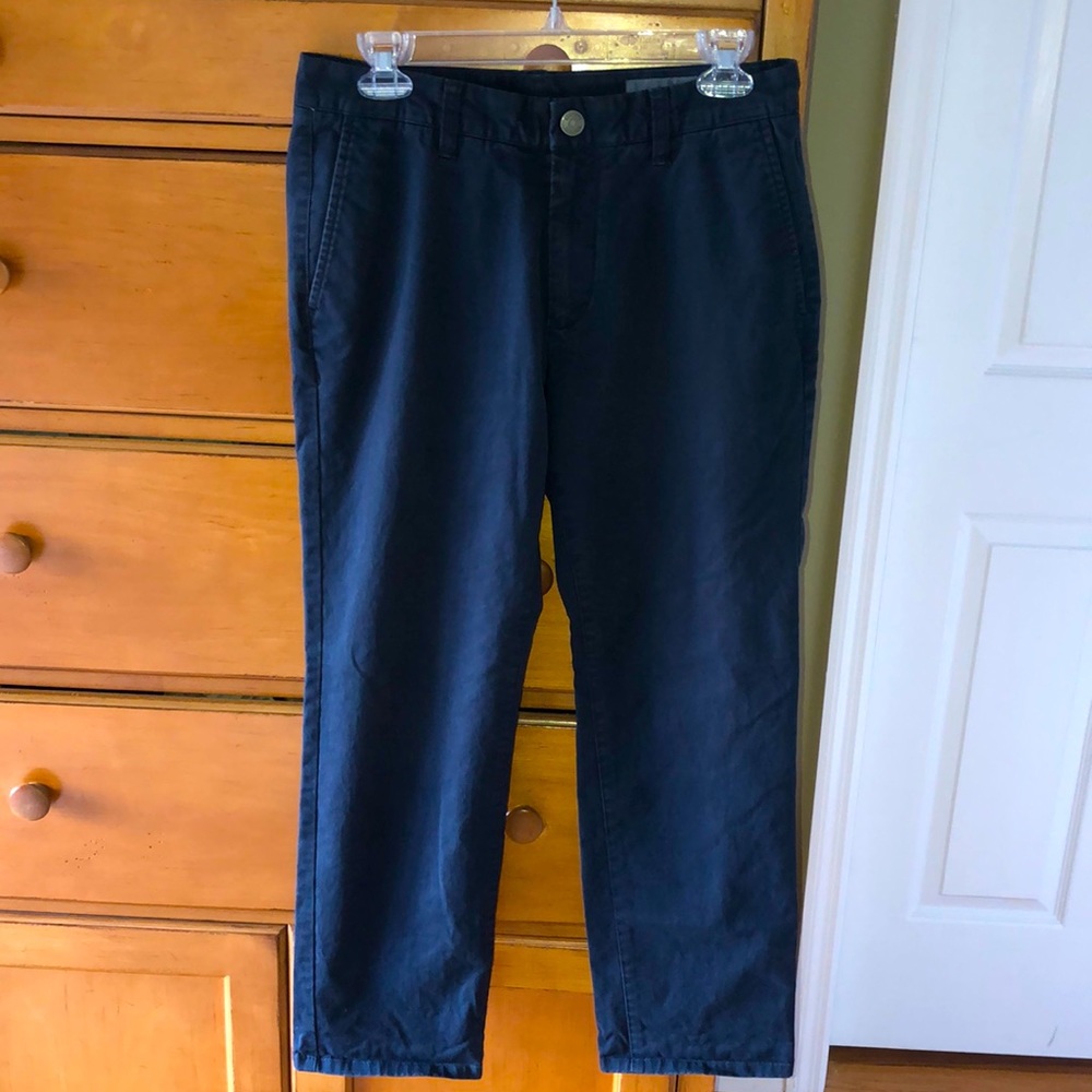 Bonobos slim dark blue original stretch washed chinos size 30x26